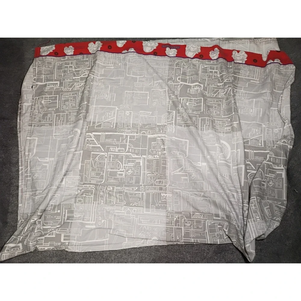 Vintage 1997 Star Wars Full Sheet Set 80 Inches Wide